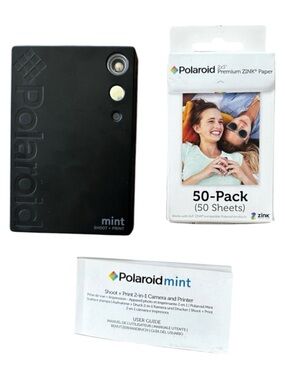 Polaroid mint Shoot + Print 2-in-1 Camera and Printer Instant Photos